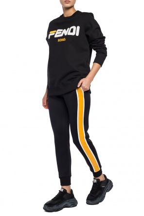 Sweatpants with logo, zdjęcie 2 Sweatpants with logo od Fendi